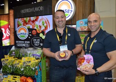 Mike Glass and Richie Keirouz with Mastronardi Produce.